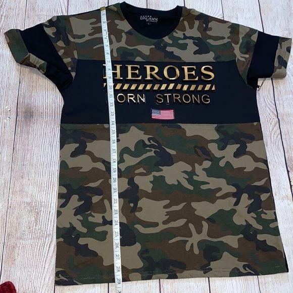 Galaxy by Harvic Heroes Strong 3D Camo T-Shirt Tee‎ - Picture 8 of 8
